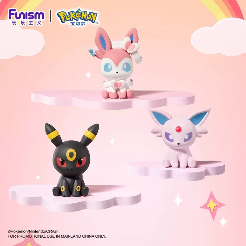 Pokémon: Eeveelutions - Palmsize Wonders Vol. 2 Mini Figur Blindbox - Einzelbox - 4cm - FUNISM