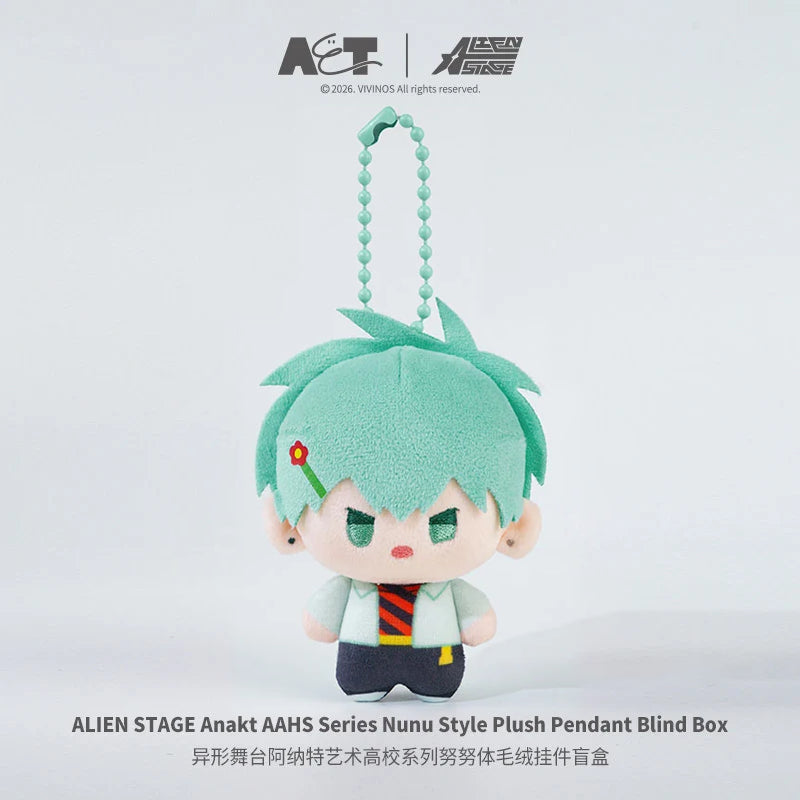 Alien Stage - Anakt Art High School - Nunu Plüschanhänger - Blindbox - Einzelbox - ca. 10 cm - AET