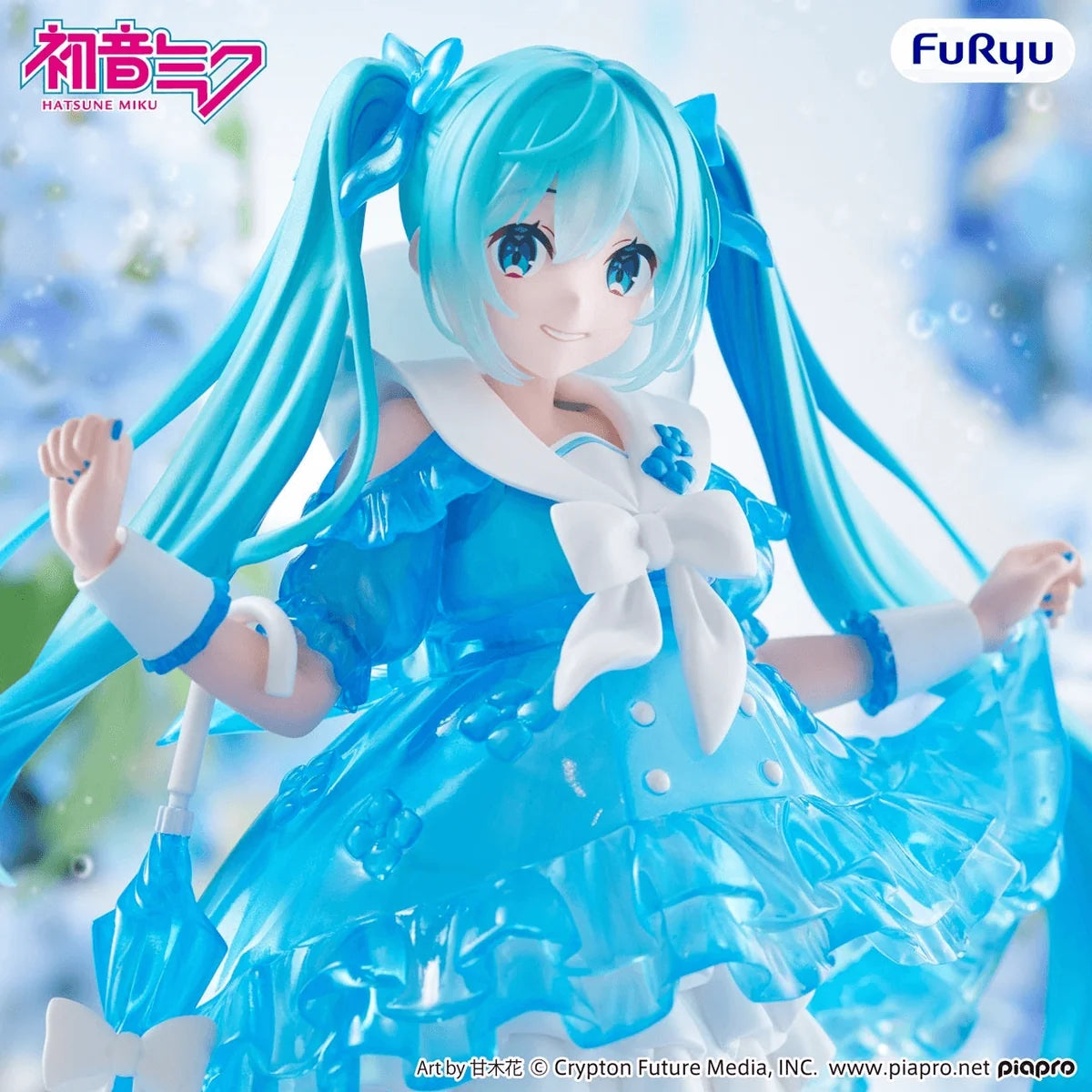 Hatsune Miku - Miku Rainy Dance - Figur Trio-Try-iT - 19 cm - Furyu