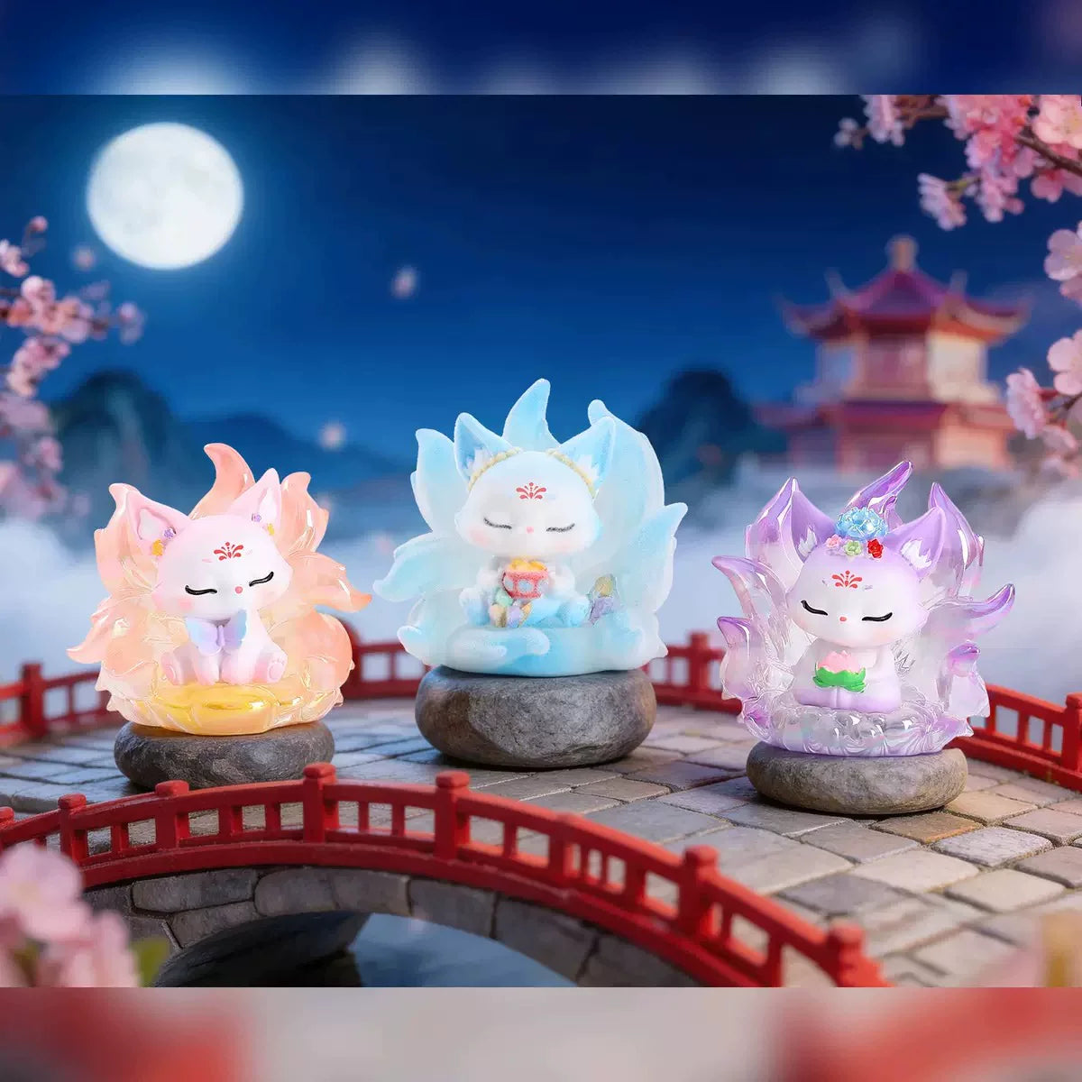 Nine-Tailed Fox - Eastern Poetry - Mini Figure Blind Box - Single Box - Xinzhiji