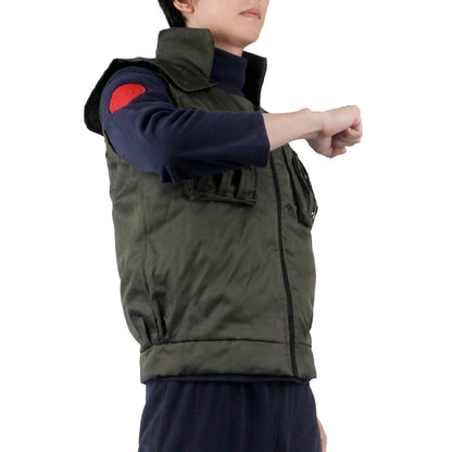 Ninja Weste von Kakashi Hatake, Schutzweste für Chunin & Jonin Kostüm, Größen: S - XXL