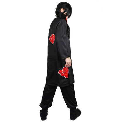 Akatsuki Mantel, Itachi Umhang für Cosplay Kostüm, Größen: S - XXL