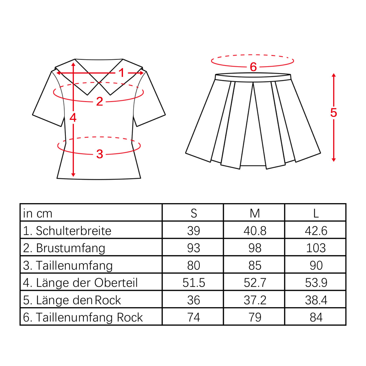 Cosplay Schuluniform von Yuno Gasai, Kostüm für Mirai Nikki Fans, Größen: S - L
