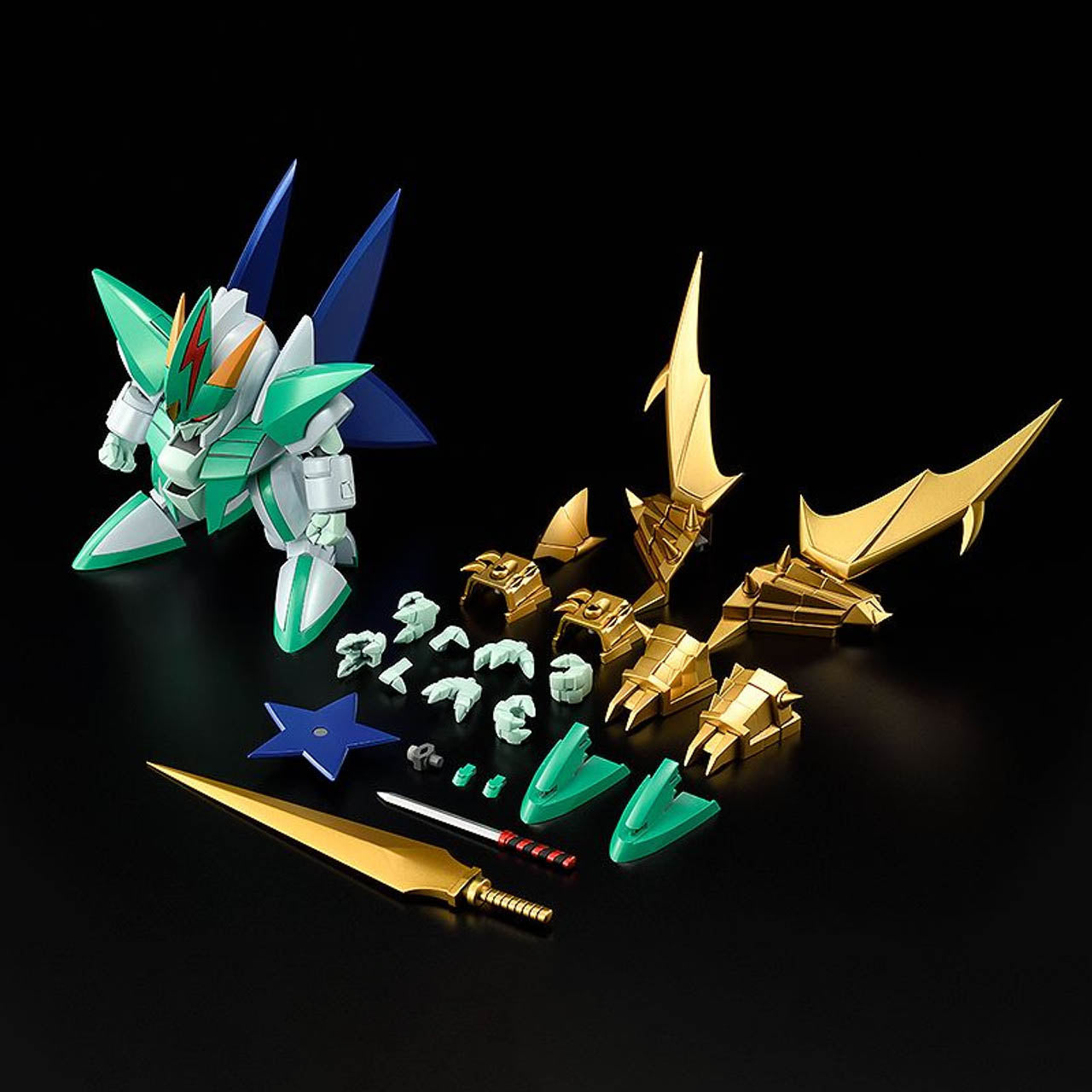 Mashin Hero Wataru Plastic Model Kit PLAMAX MS-14 Genoumaru 8 cm