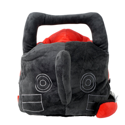 Kuschlige Kettensägen Mütze für Chainsaw Man Fans, Kettensägenteufel Animemütze, Denji Cosplay