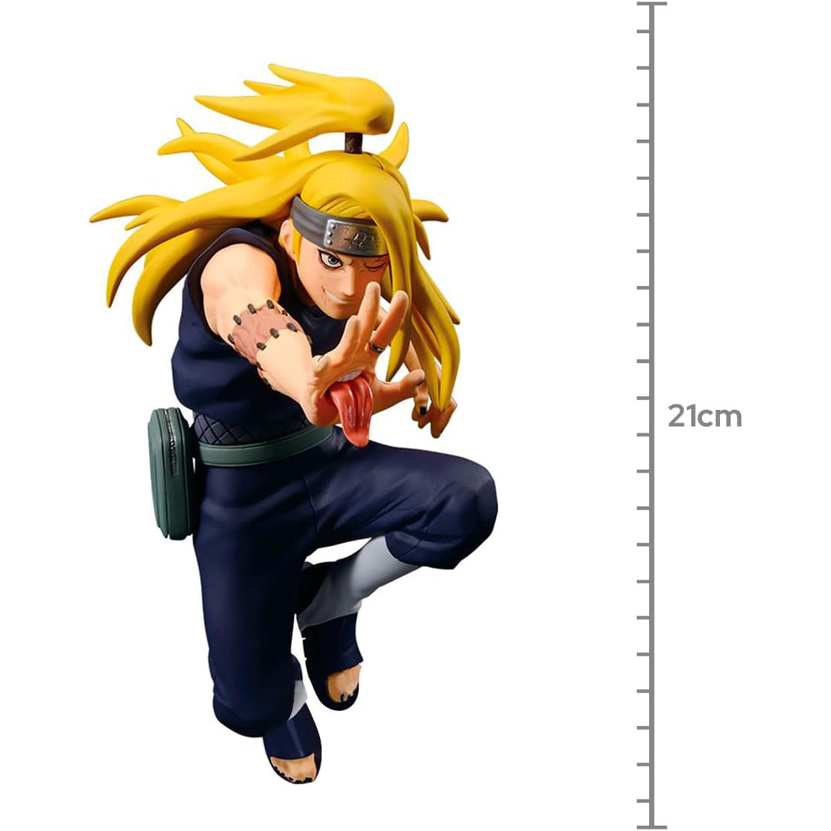 BANDAI Banpresto Figur, Naruto Shippuden Deidara, Vibration Stars, Sasuke & Deidara Version B Deidara, Angriff