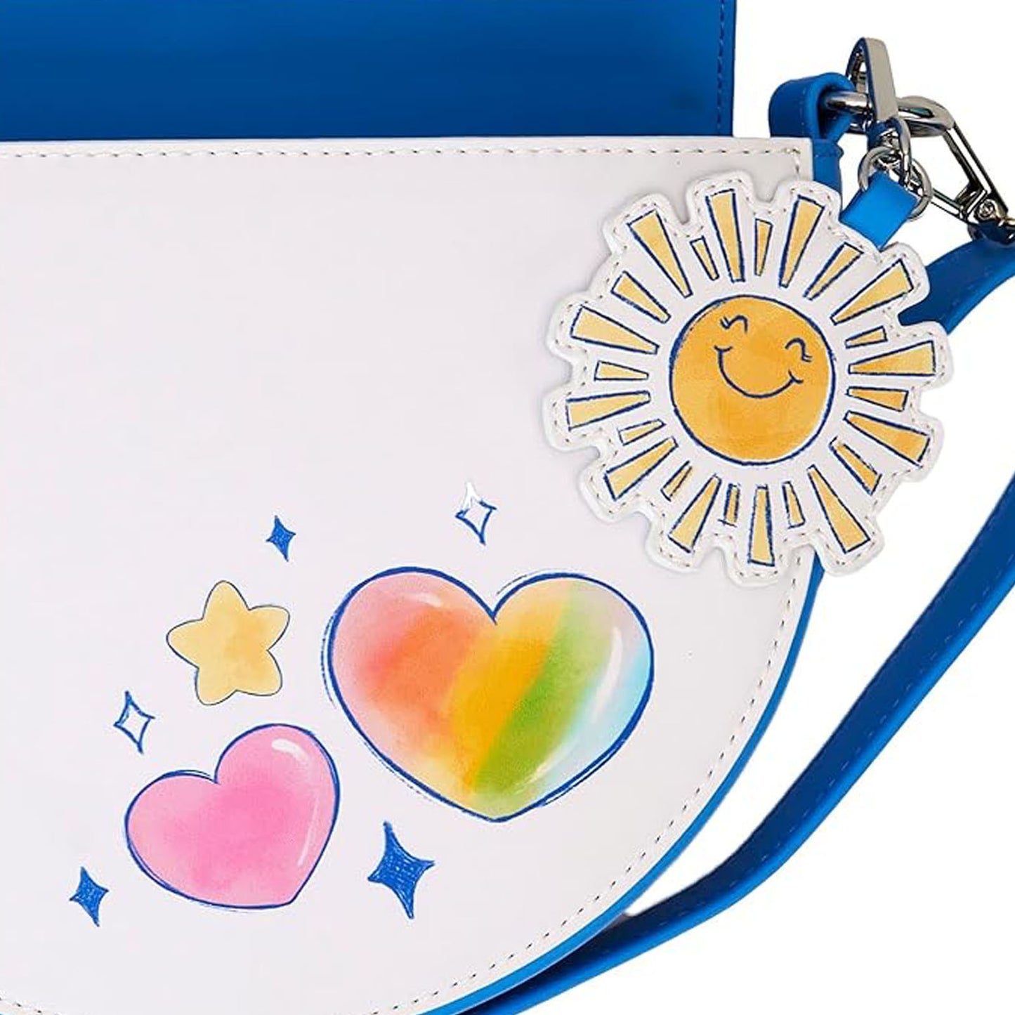 Loungefly Glücksbärchis mit Regenbogen, Glücksbärchis Umhängetasche