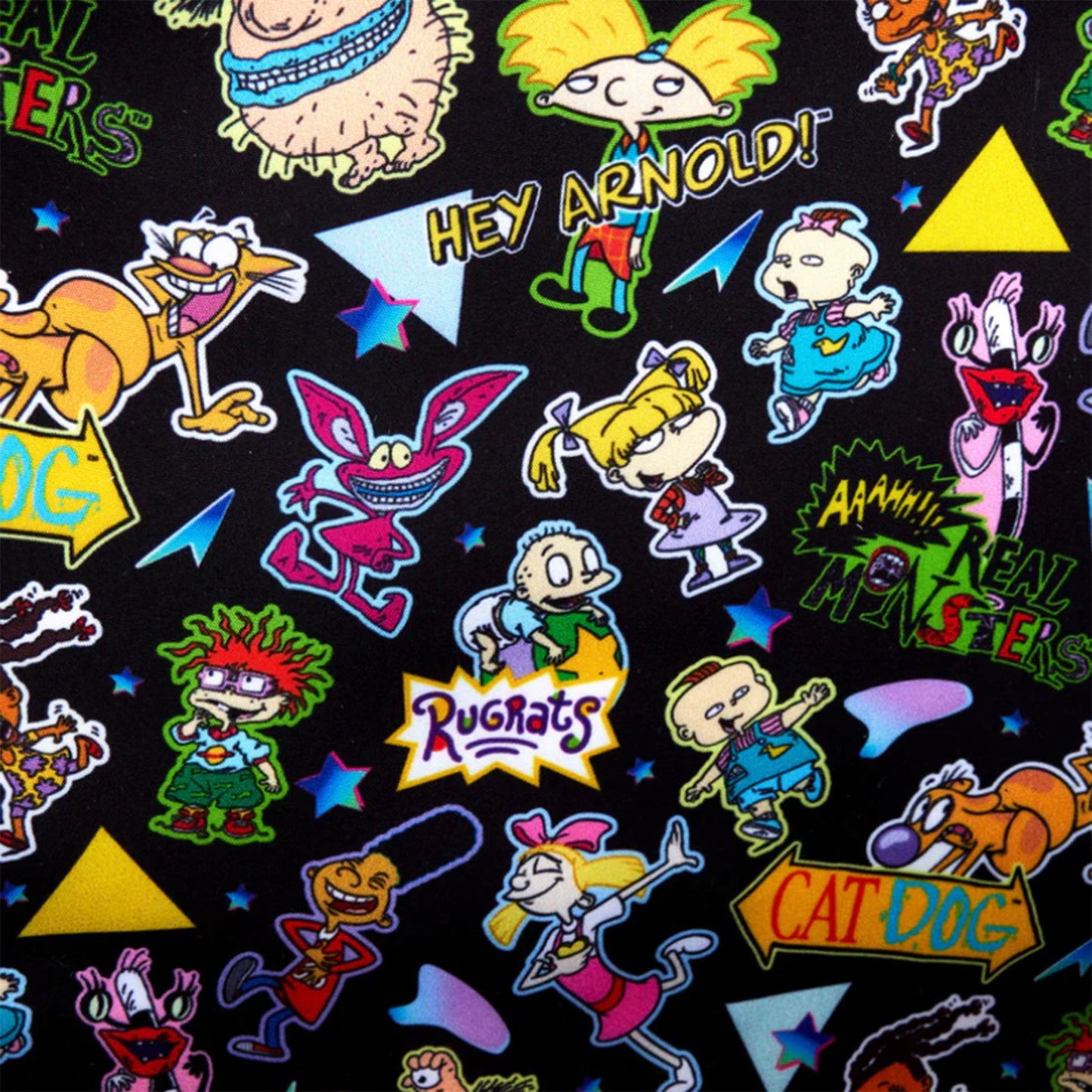 Loungefly Nickelodeon Retro-TV mit Lentikular-Effekt, Crossbody-Bag