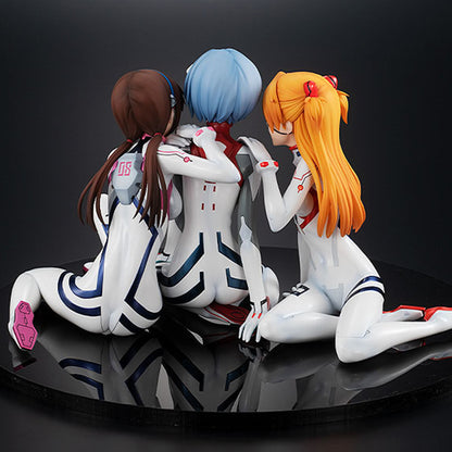 Evangelion 3.0+1.0 - Asuka, Rei & Mari Newtype Cover - Figur 1:8 - 22cm - Kadokawa