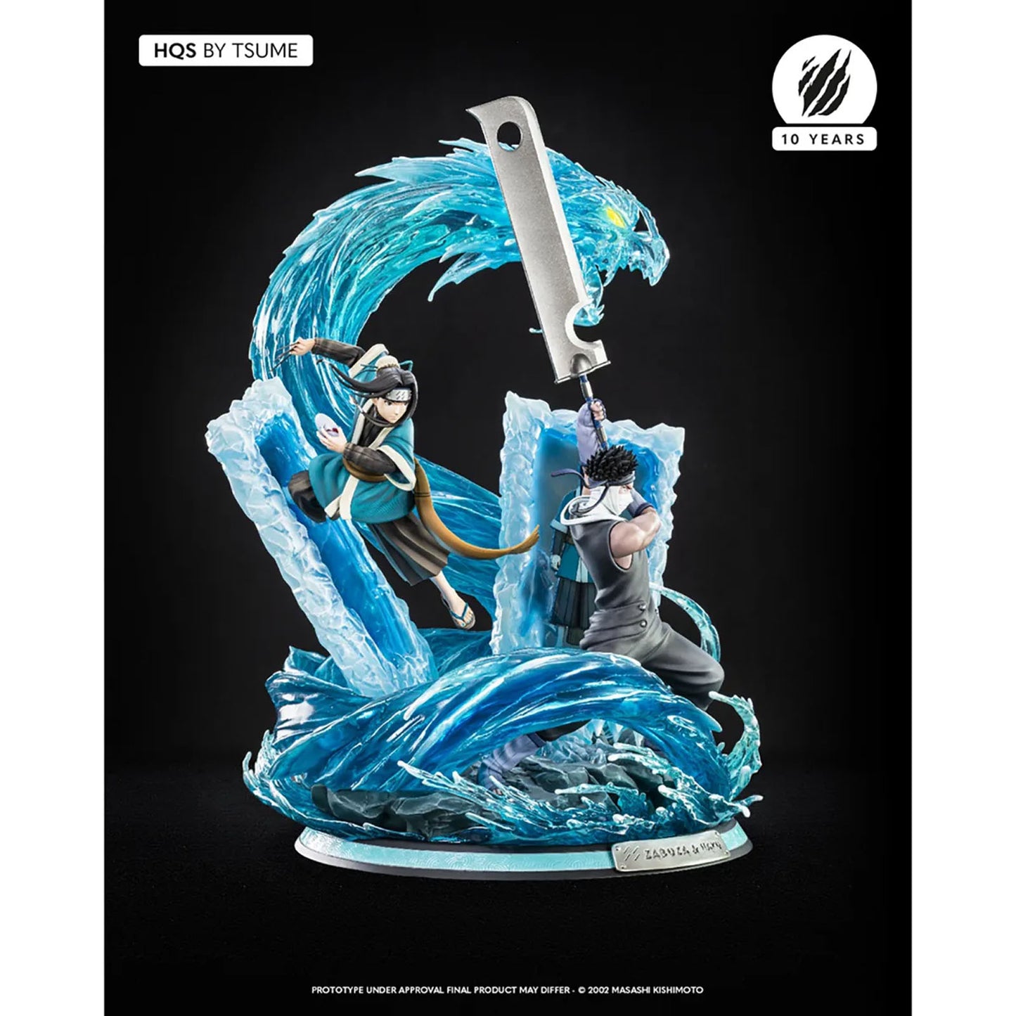 Naruto - Zabuza & Haku HQS - Figur Limited Edition - 47cm - Tsume