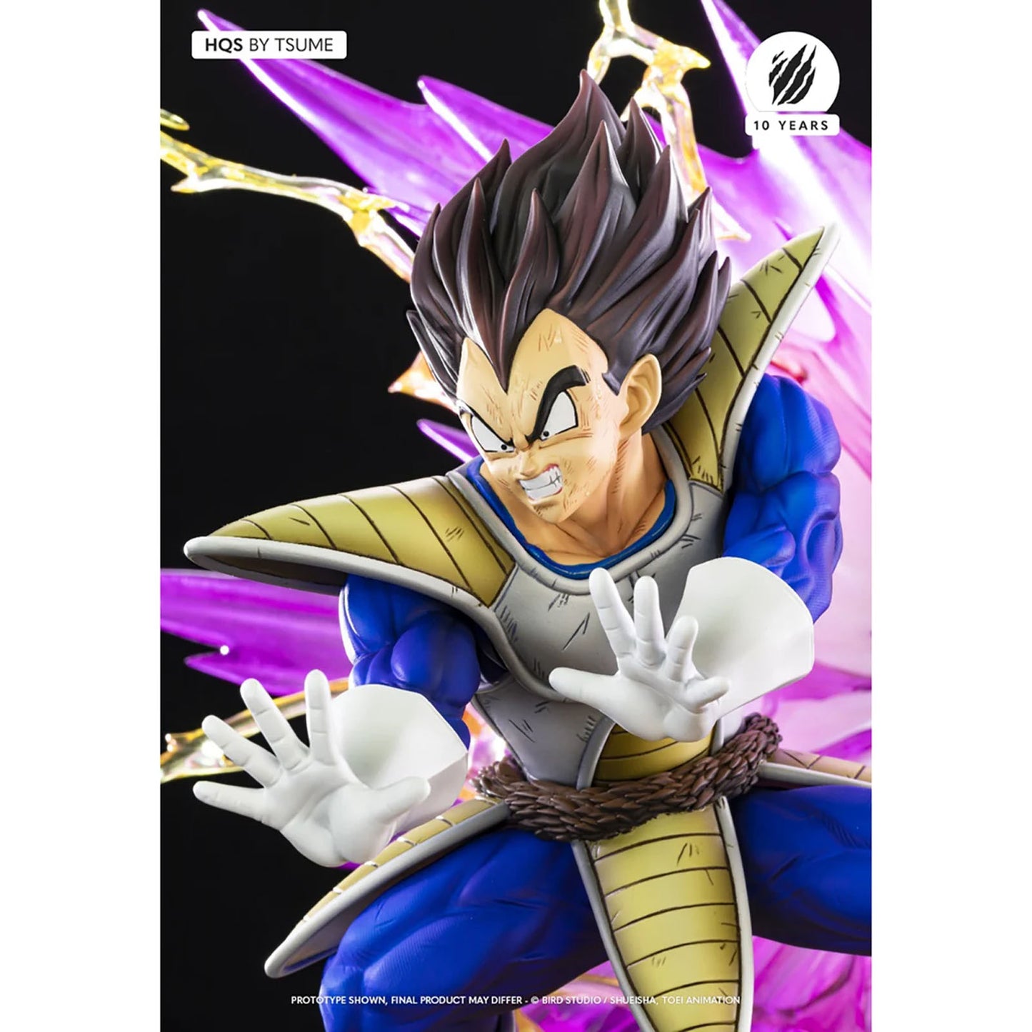 TSUME Vegeta bei Galick Gun, Dragon Ball Z Sammelfigur, 73 cm