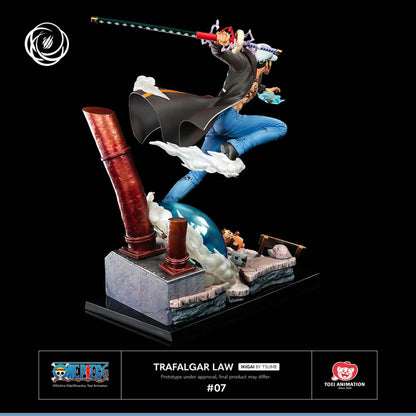 One Piece - Trafalgar Law Kikoku - Figur Limited Edition - 43cm - Tsume