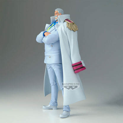 BANDAI Monkey D. Garp mit Mantel, One Piece Sammelfigur, BP29530P, 20 cm