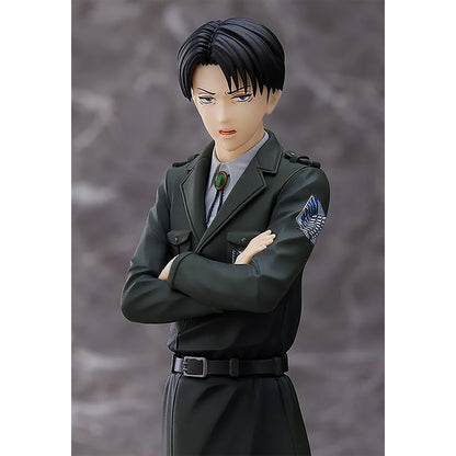 Good Smile Company-Attack on Titan Pop Up Parade PVC Statue Levi Dark Color Ver.