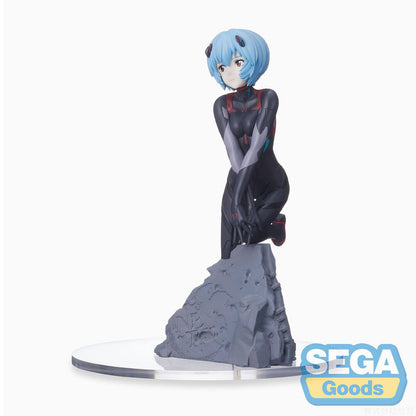 Evangelion - Rei Ayanami - SPM Vignetteum Figur - 19cm - Sega