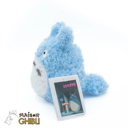 Mein Nachbar Totoro - Mittlerer Totoro (Blau) Fluffy Plüschfigur - 14cm - Semic