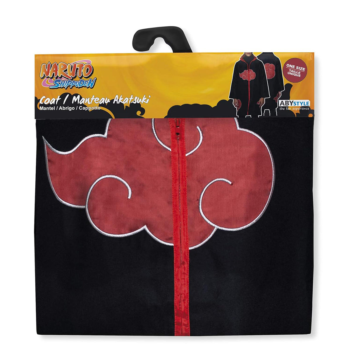 Naruto Shippuden - Akatsuki Cosplay Mantel - Itachi Uchiha Edition - Einheitsgröße - ABYstyle