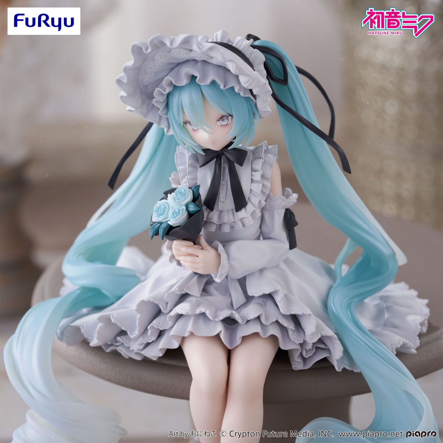 Character Vocal Series 01 - Hatsune Miku - Vintage Doll Style Noodle Stopper Figur - 15cm - FuRyu