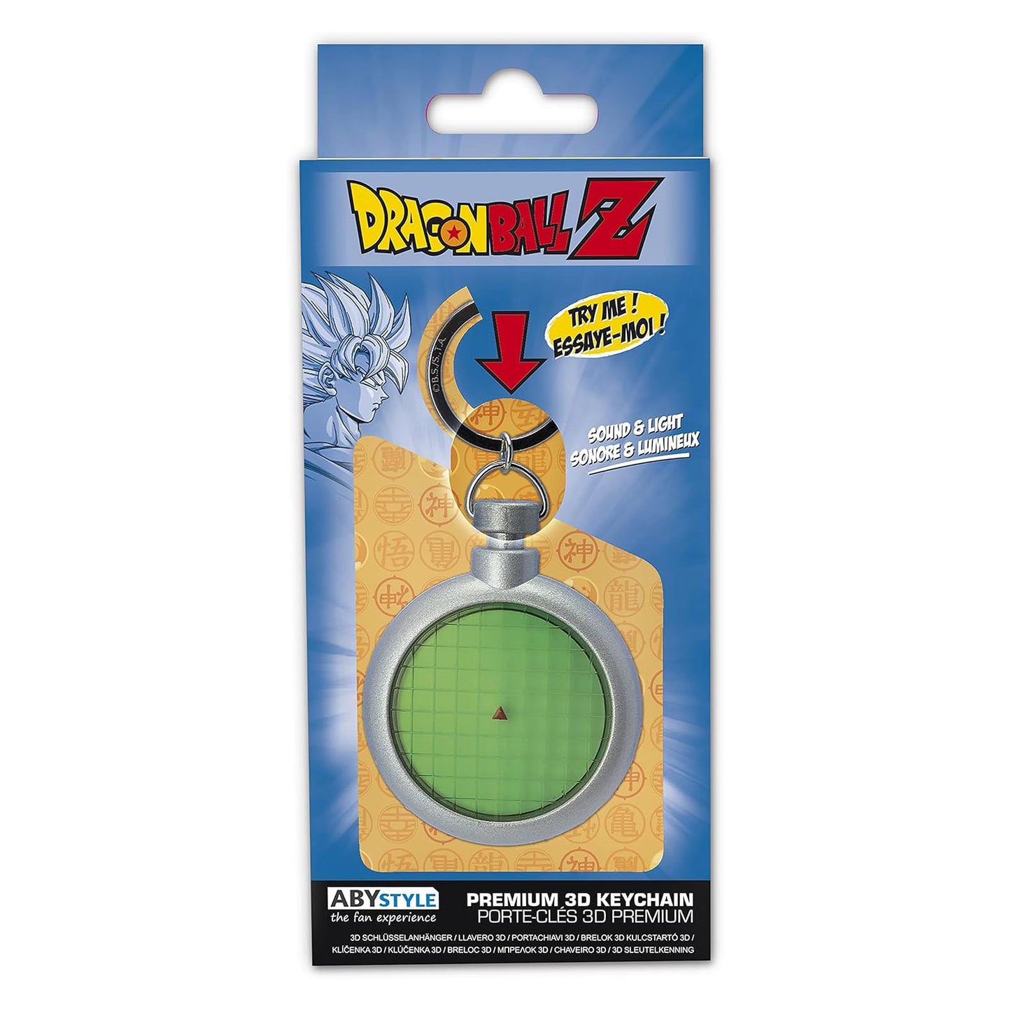 Dragon Ball Z - Dragon Radar - 3D Premium Schlüsselanhänger mit Sound & Licht - 7cm - ABYstyle