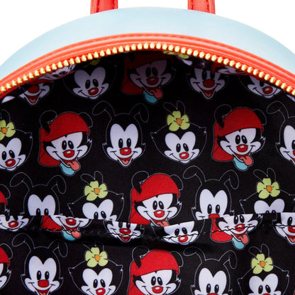 Animaniacs - Warner Bros. Tower - Loungefly Mini-Rucksack - Vegan-Leder