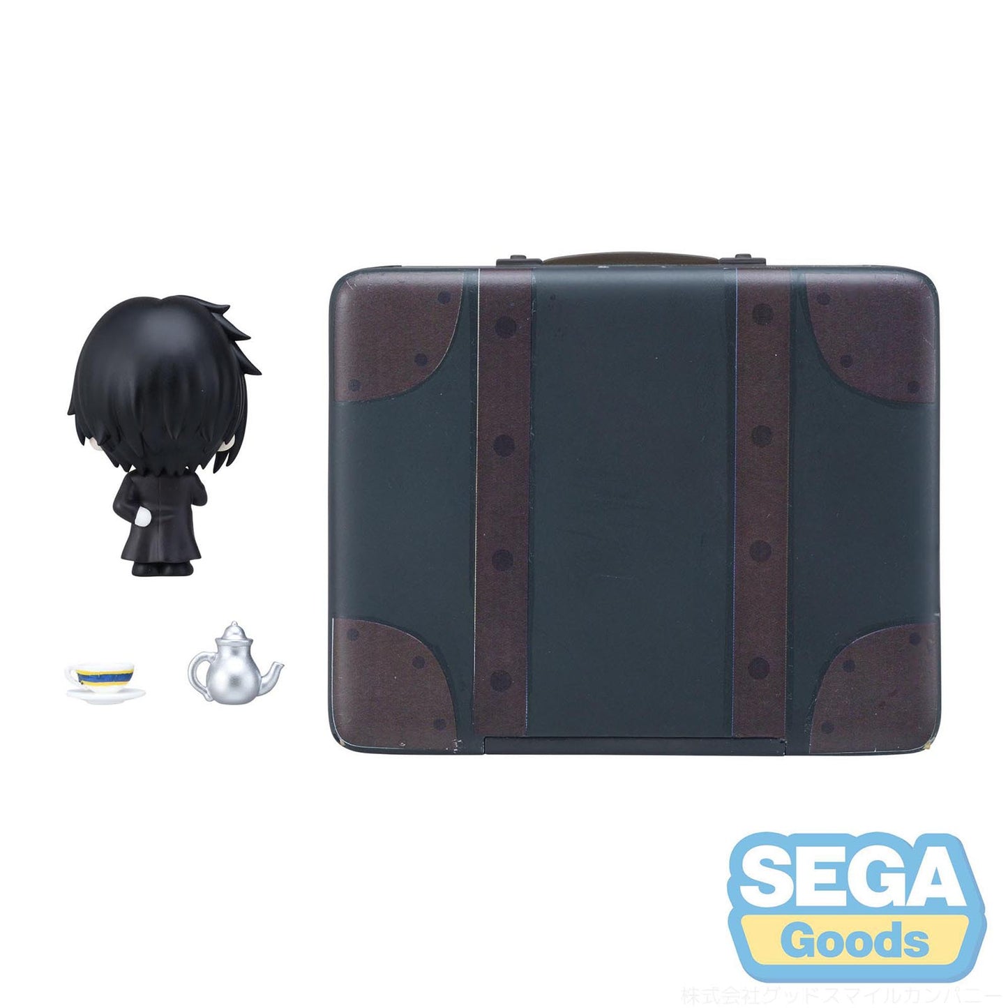 Black Butler: Boarding School Arc - Sebastian Michaelis (EX) - Petite World Memories Mini Figur & Display-Koffer - 8 cm - SEGA