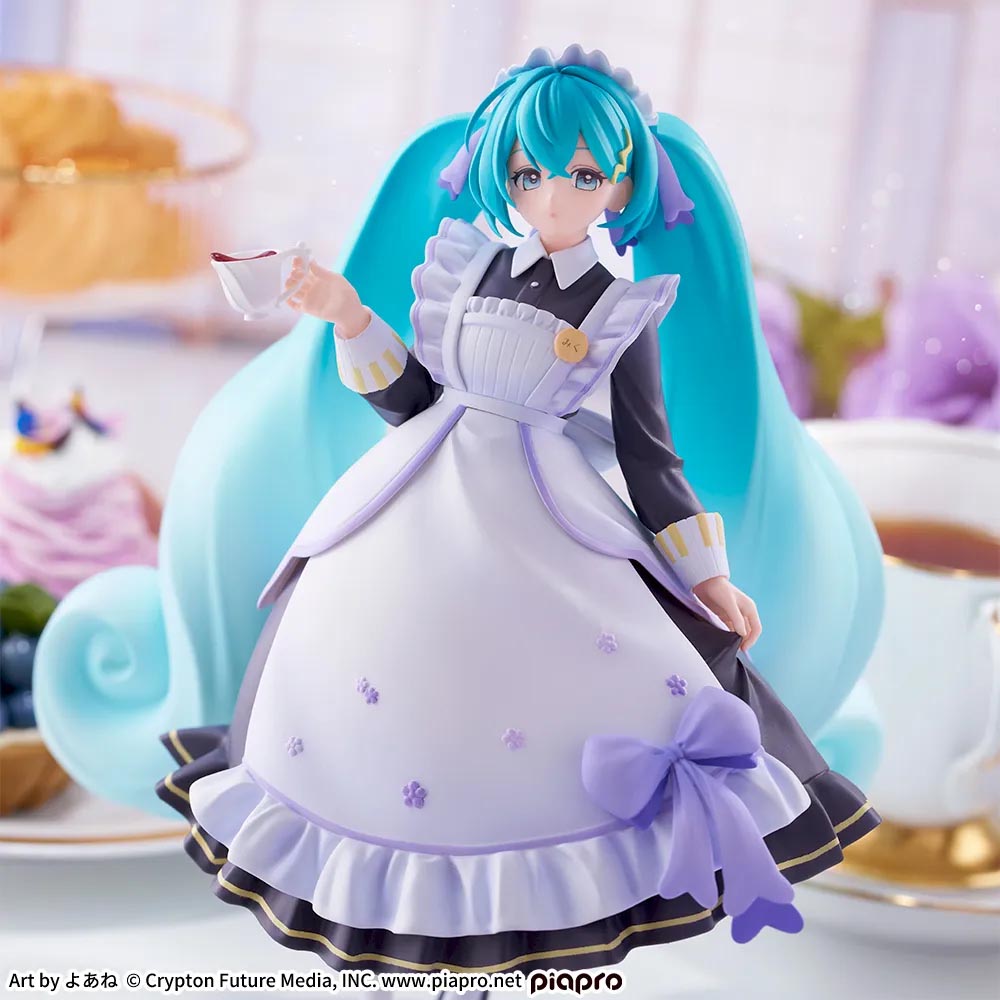 Vocaloid - Hatsune Miku (Classical Maid Ver.) - Luminasta PVC Statue - 21 cm - SEGA