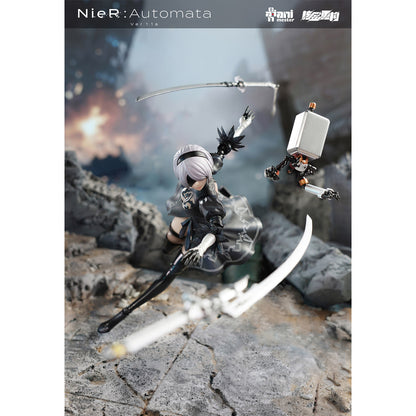 NieR:Automata Ver1.1a - 2B (YoRHa No. 2 Type B) - 1/9 Action Figure mit Sound Base - Animester / Nuclear Gold Reconstruction