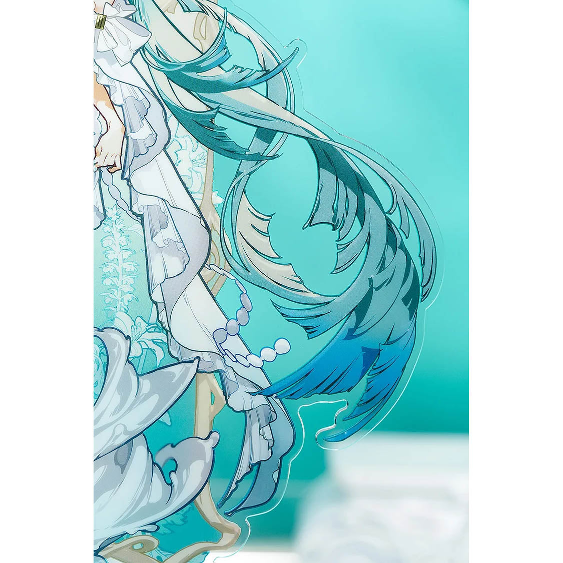 Character Vocal Series 01 - Hatsune Miku feat. Yoneyama Mai - Mega Acrylic Stand (1/7 Scale) - 35 cm - Good Smile Company