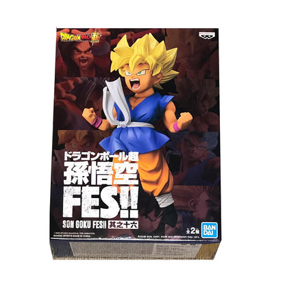 Dragon Ball Super - Super Saiyajin Son Goku (Kids) - Son Goku Fes!! vol. 15 Figur - 14 cm - Banpresto