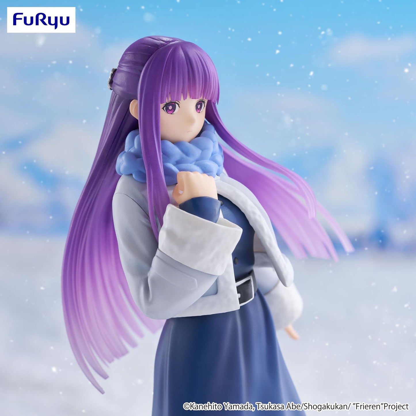 Frieren: Beyond Journey's End - Fern (Winter Coat Ver.) - Trio-Try-iT Figur - 18 cm - FuRyu