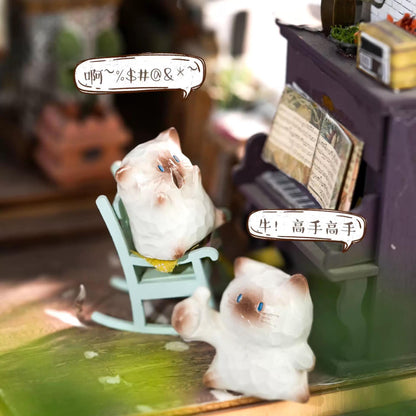 Maomao PAL - Emotion Series - Flocked Blind Box - Mini-Figur - Einzelbox - Thing Woo