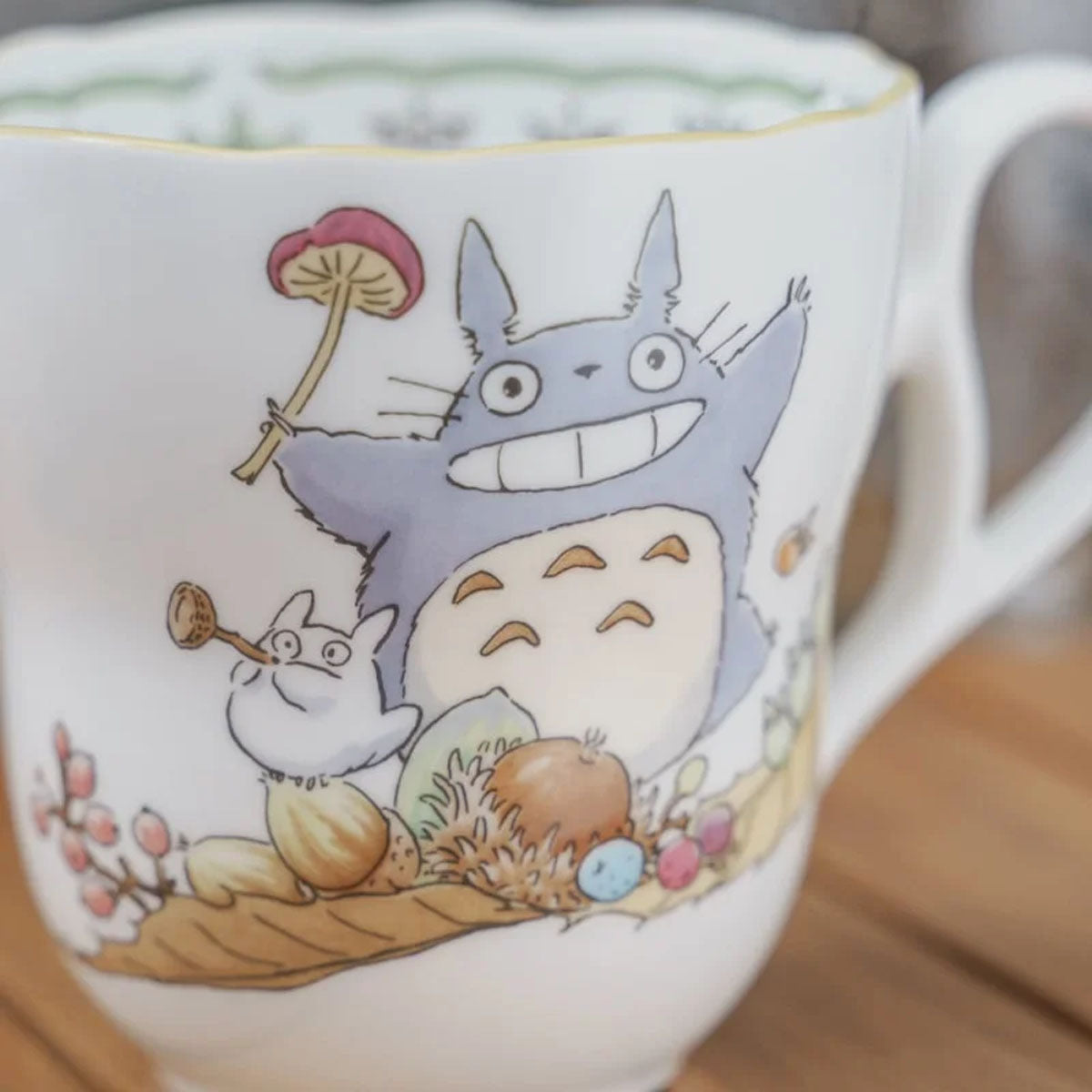 Studio Ghibli - Mein Nachbar Totoro - Mushroom Porzellan-Tasse - 11 cm - Noritake