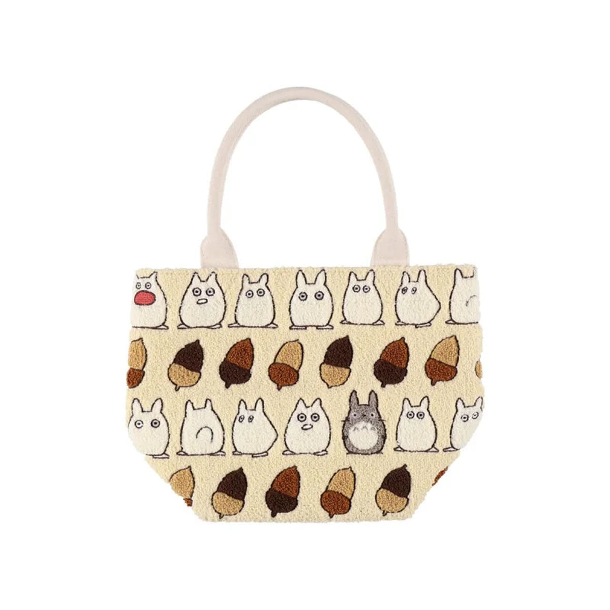 Studio Ghibli - Mein Nachbar Totoro - Bestickte Handtasche (Acorn Ivory) - Benelic