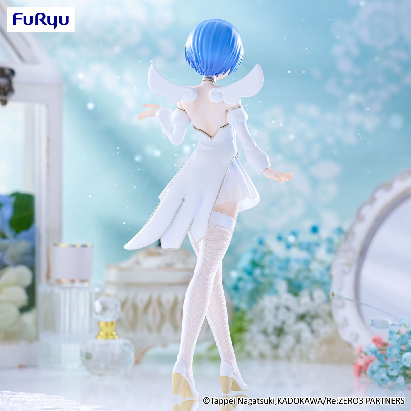 Re:Zero - Starting Life in Another World - Rem „Little Wings“ - BiCute Pure Figur - 25 cm - FuRyu