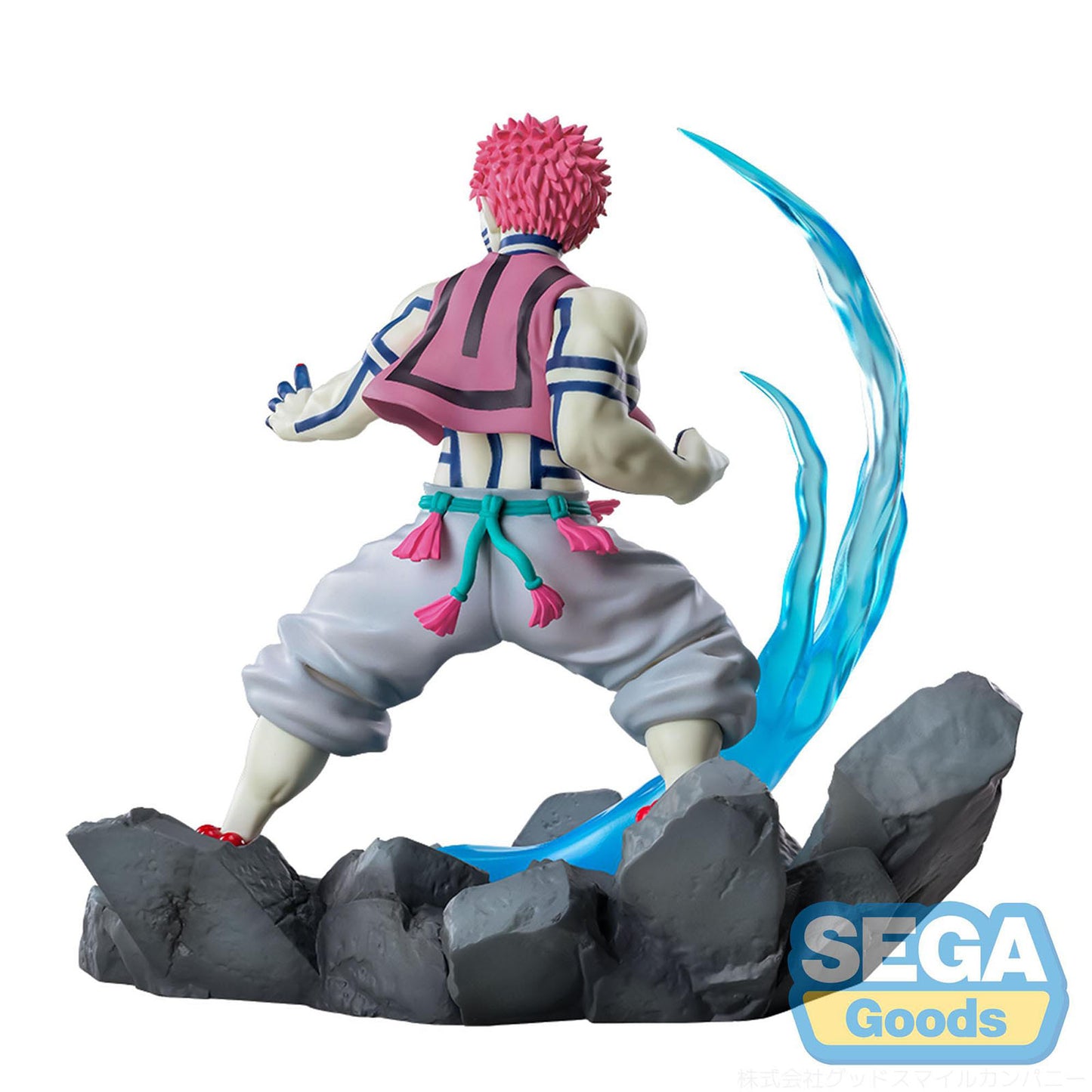 Demon Slayer: Kimetsu no Yaiba - Akaza - Xross Link PVC Statue - 12 cm - SEGA