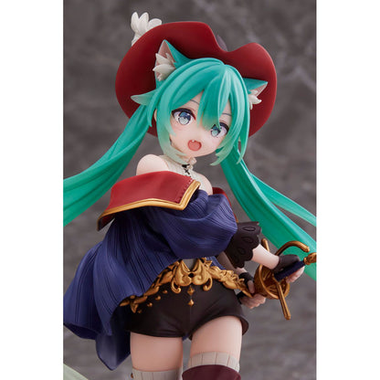 Hatsune Miku - Wonderland - Puss in Boots PVC Statue - 18 cm - Taito