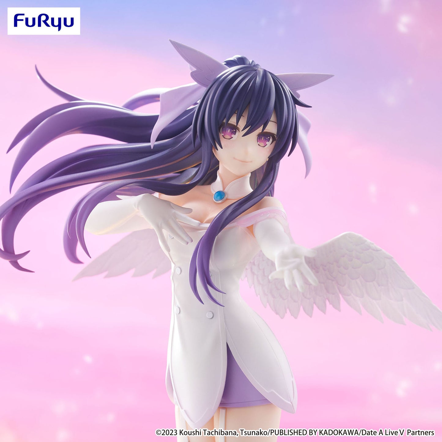 Date A Live V - Tohka Yatogami - BiCute Pure Statue - 25 cm - FuRyu