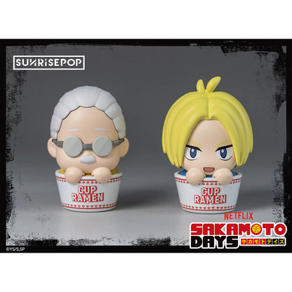 Sakamoto Days - Cup Ramen Mini Desktop Figuren - Blind Box - Einzelbox - 4.5 cm - SUNRISEPOP