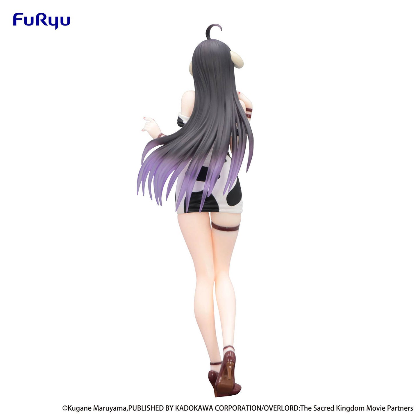 Overlord - Albedo - Cow Pattern Minidress Ver. - Trio-Try-iT PVC Statue - 21 cm - FuRyu