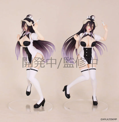 Overlord - Albedo (Nurse Ver.) - Vivit PVC Statue - 18 cm - Elcoco