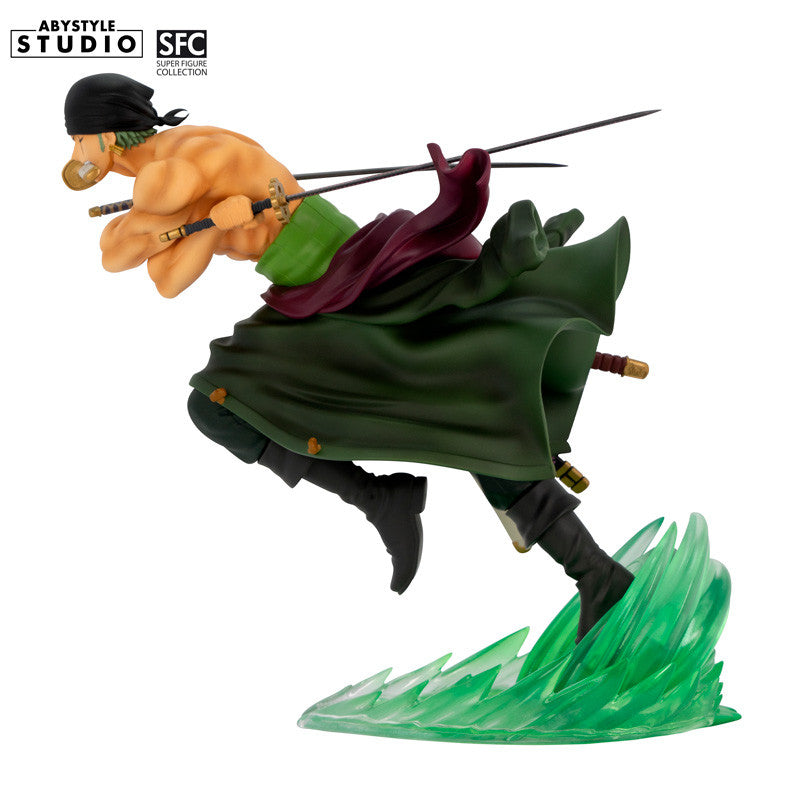 One Piece - Roronoa Zoro - Super Figure Collection (SFC) PVC Figur - 18 cm – ABYstyle Studio