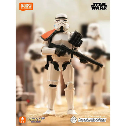 Star Wars - Galaxy Welle 2: Force Mark - Action-Modellbausatz Figur Blind Box - Einzelbox - Blokees