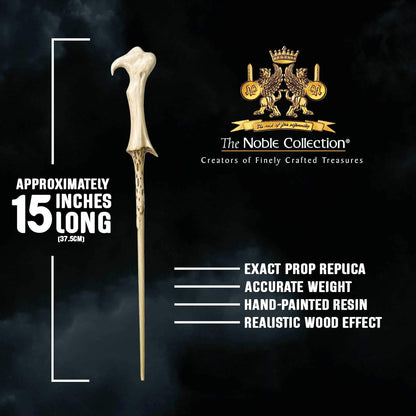 Harry Potter - Lord Voldemort (Character-Edition) - Zauberstab mit Sammlerbox - 37,5 cm - The Noble Collection