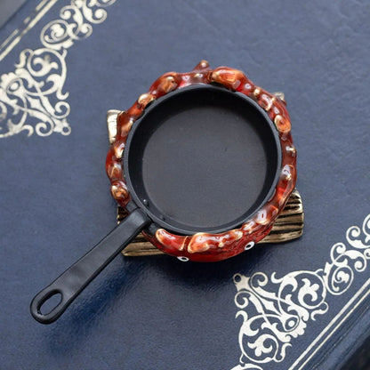 Das wandelnde Schloss - Calcifer Bratpfanne - Jewel Tray - Schmuckschale - 7 x 6,5 cm - Benelic