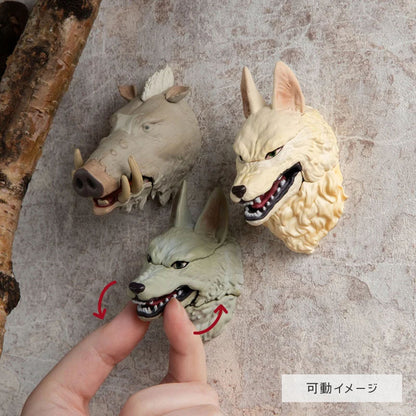 Prinzessin Mononoke - 3D Character Magnet - Blind Box Wanddekoration - Einzelbox - Benelic