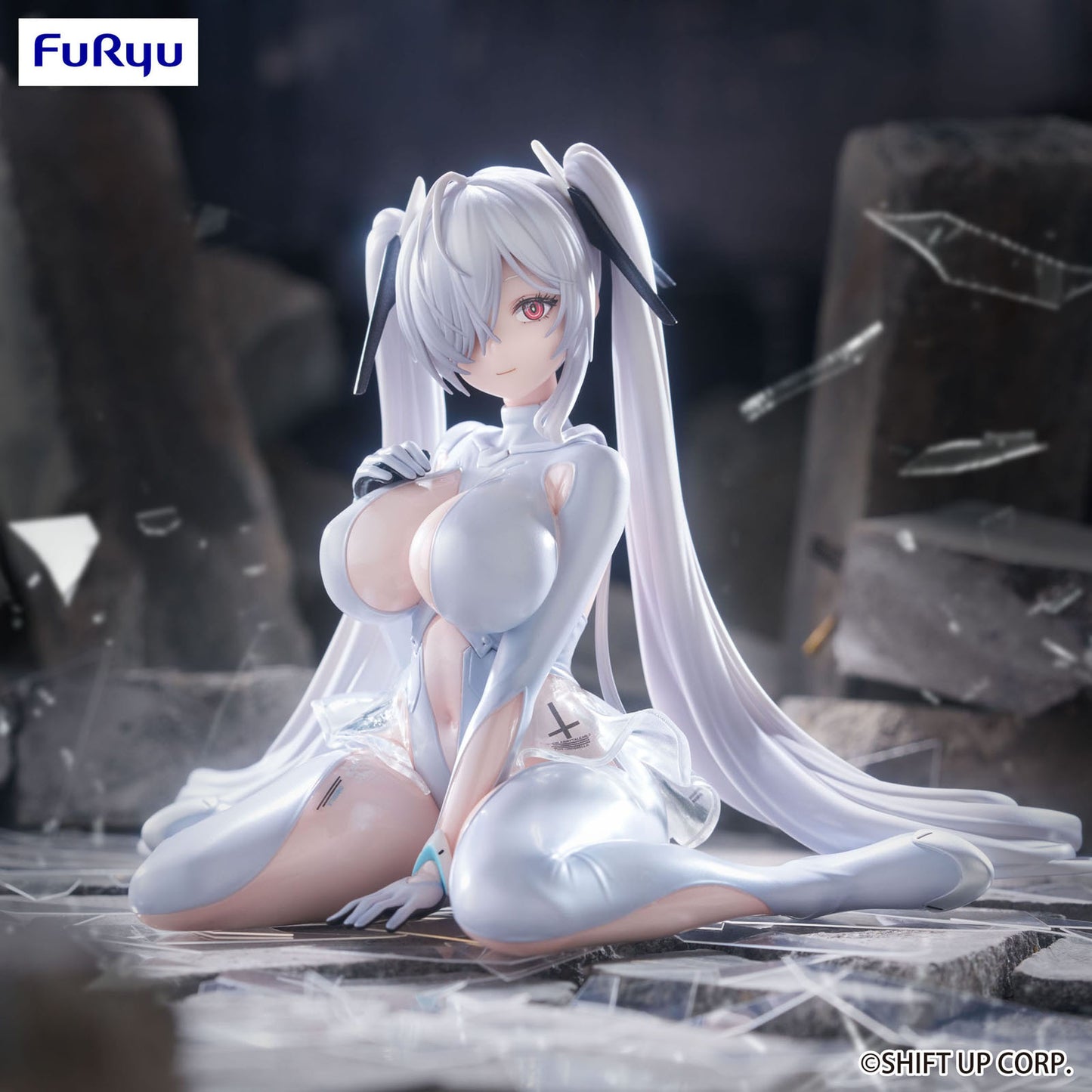 Goddess of Victory: Nikke - Cinderella - Noodle Stopper PVC Statue - 9cm - FuRyu