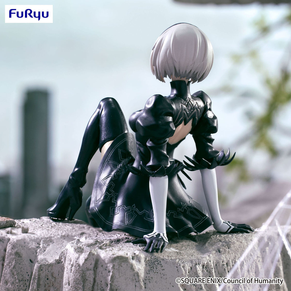 NieR:Automata Ver1.1a - YoRHa No.2 Type B - Noodle Stopper PVC Statue - 13cm - FuRyu