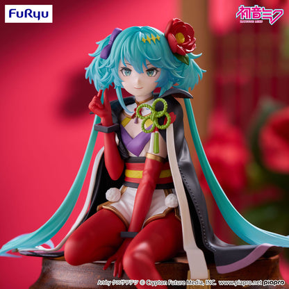Vocaloid - Hatsune Miku - Flower Fairy Camellia - Noodle Stopper PVC Figur - 15cm - FuRyu