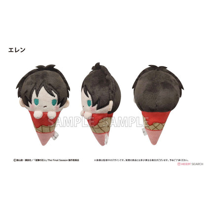 Attack on Titan - "Ice Tapi-Nui" Chibi Plüsch-Anhänger - Blind Box - Blindbox - Tapioca