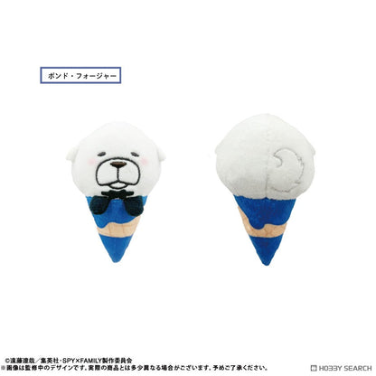 SPY x FAMILY - "Ice-cream cone" Chibi Plüsch-Anhänger - Blind Box - Einzelbox - Tapioca